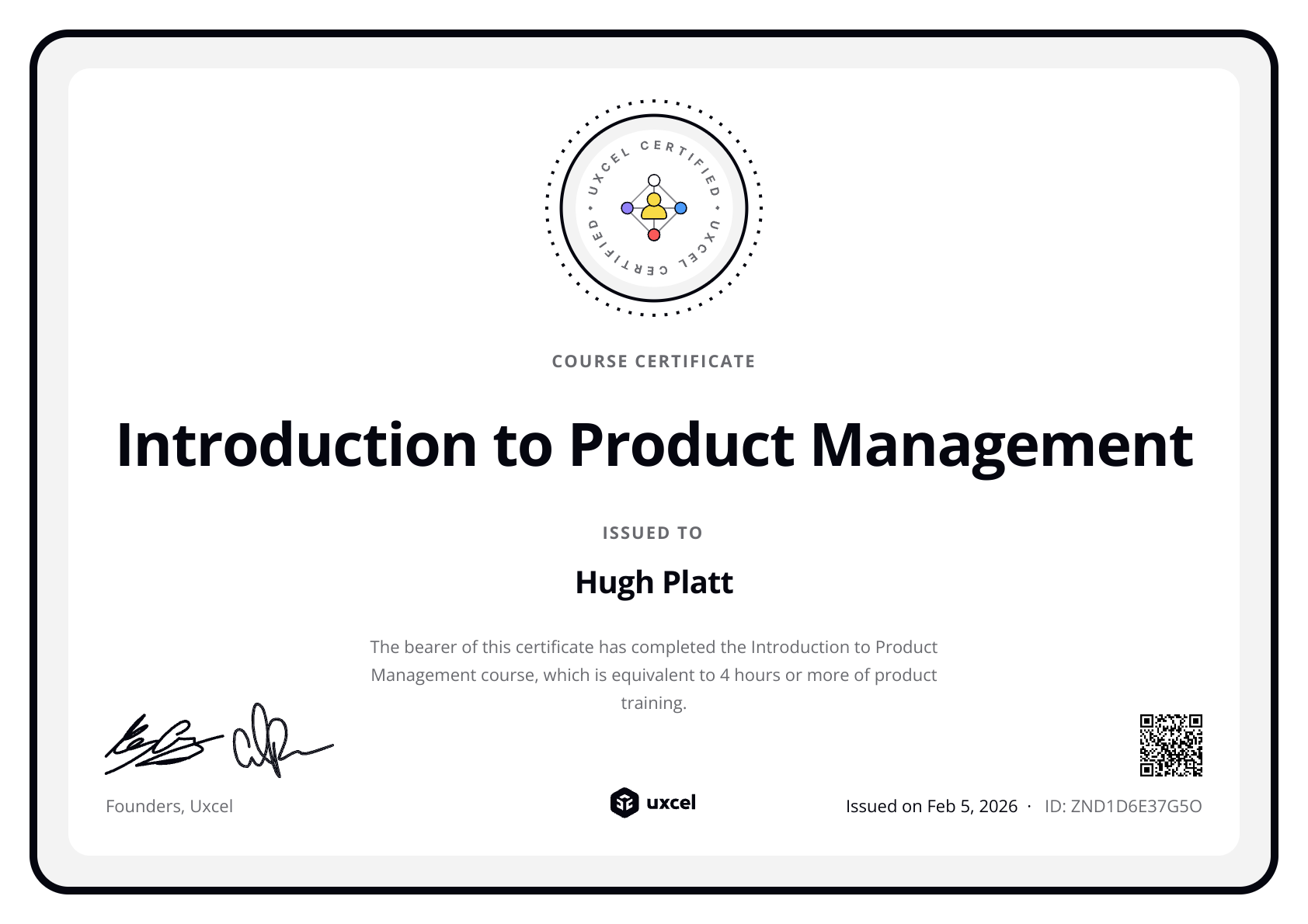 Hugh Platt's certificate